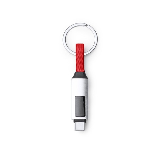 Charging cable PERNIK CR2186 - czerwony