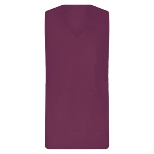 Fartuch Regulowany Bawelna Poliester EX347 - Bordeaux