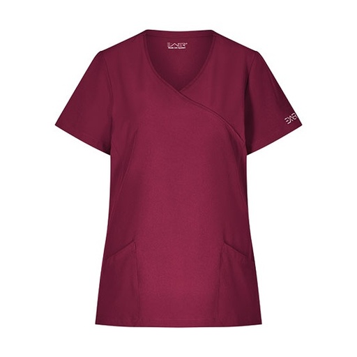 Tunika damska slim EX702 - Bordeaux