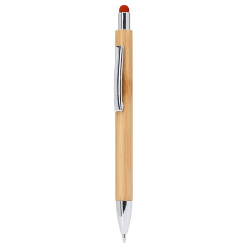 Długopis bambusowy PAMPA HW8019 - czerwony