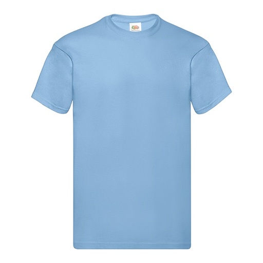 Koszulka Klasyczna Bawełniana F110 - Sky Blue