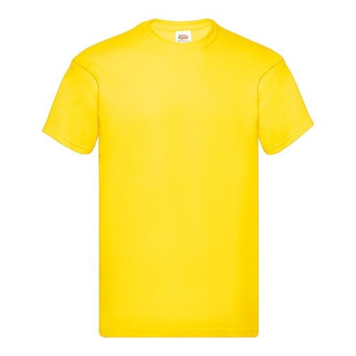Koszulka Klasyczna Bawelniana F110 - Yellow
