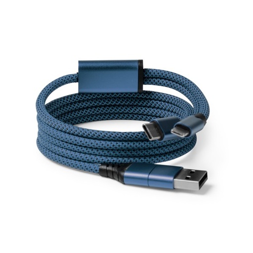 Kabel do ładowania ELON IA1760 - królewski niebieski