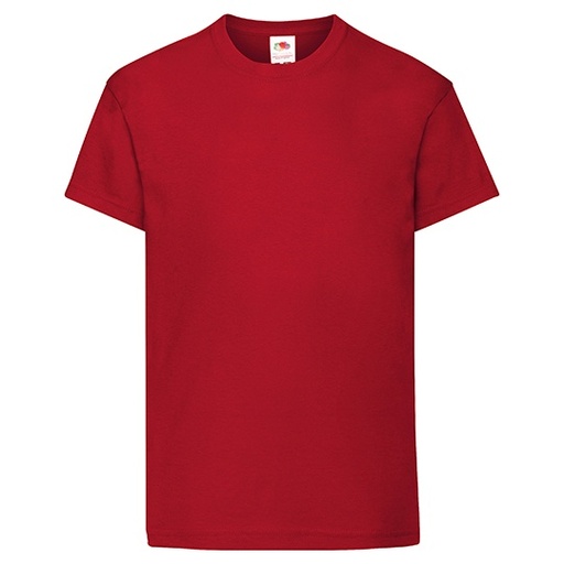 Dziecięcy T-shirt klasyczny F110K - Brick Red