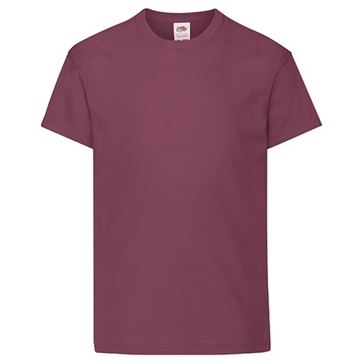 Dziecięcy T-shirt klasyczny F110K - Burgundy