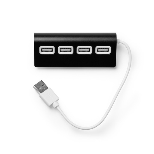 Port hub PLERION IA3033 - czarny