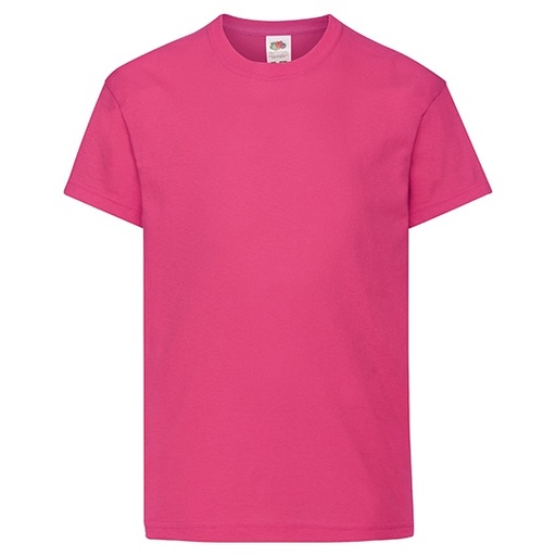 Koszulka Dziecieca Klasyczna Bawelniana F110K - Fuchsia