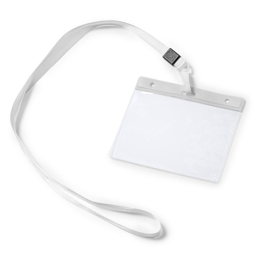 Smycz/identyfikator POMEL LY7045 - biały
