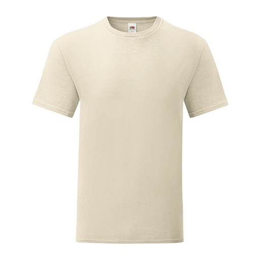 T-shirt Slim Bawelna Czesana Ring Spun F130 - Natural