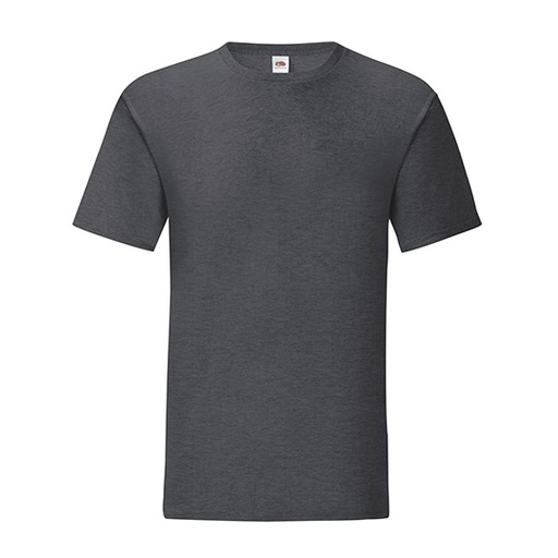 T-shirt slim F130 - Dark Heather Grey