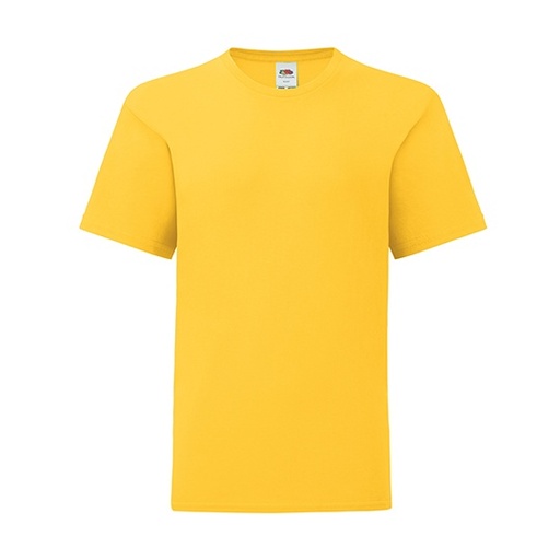 T-shirt dziecięcy slim F130K - Sunflower