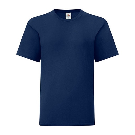T-shirt dziecięcy slim F130K - Navy