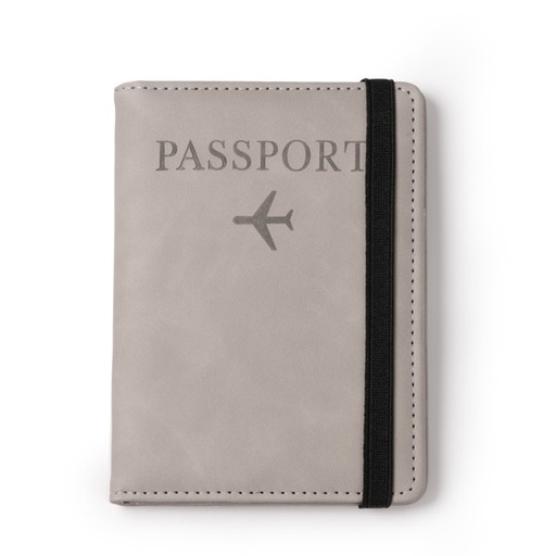 Etui na paszport MUNDI PM1774 - szary