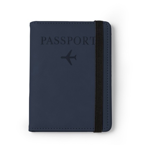 Etui na paszport MUNDI PM1774 - granatowy