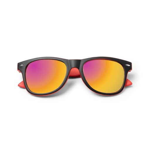 Okulary przeciwsłoneczne MEZEK SG1463 - czerwony