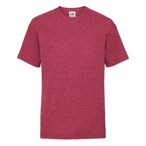 Koszulka Dziecieca Klasyczna Bawelniana F140K - Vintage Heather Red