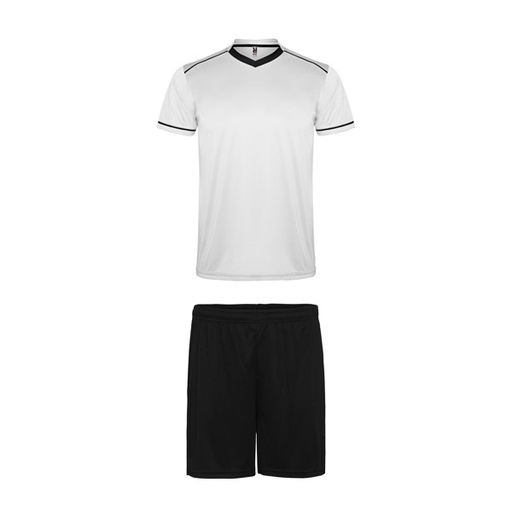 Strój sportowy UNITED CJ0457 - biały/czarny