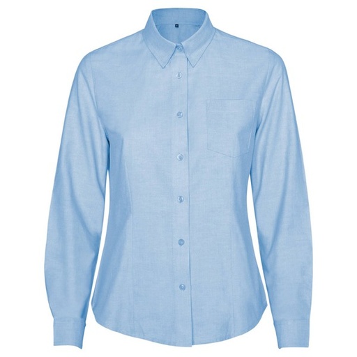 Koszula OXFORD WOMAN CM5068 - błękitny