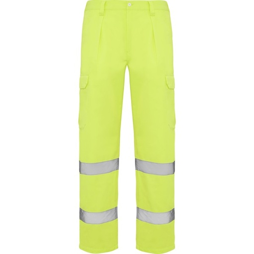 Spodnie odblaskowe ALFA HV9309 - żółty fluorescencyjny