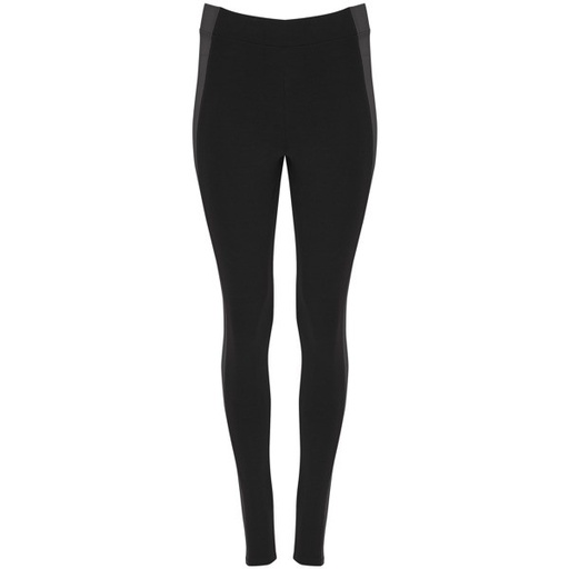 Legginsy AGIA LG0398 - czarny/hebanowy