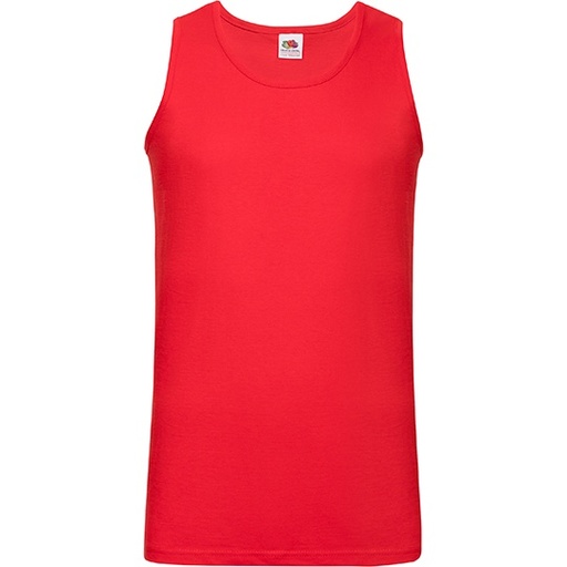 Koszulka bez rękawów klasyczna F260 - Red