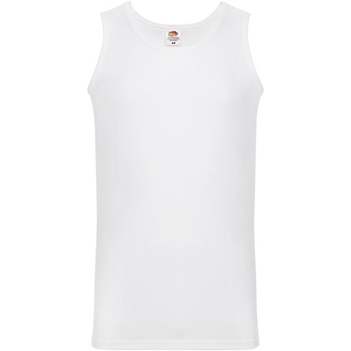 Koszulka bez rekawow Klasyczna Bawelniana F260 - White