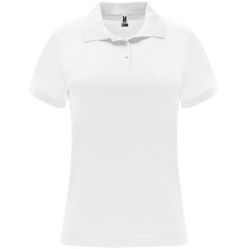 Koszulka polo MONZHA WOMAN PO0410 - biały