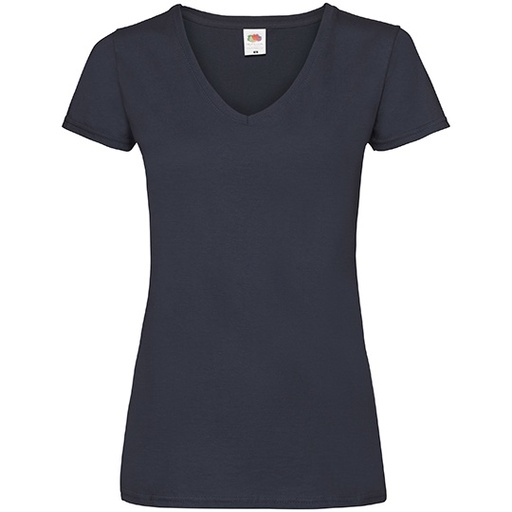 Koszulka Damska Slim Bawełniana F271N - Deep Navy
