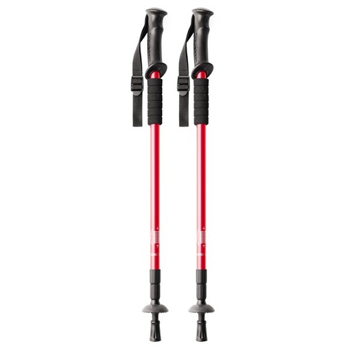 Zestaw kijków trekkingowych VULCAN CP7095 - czerwony