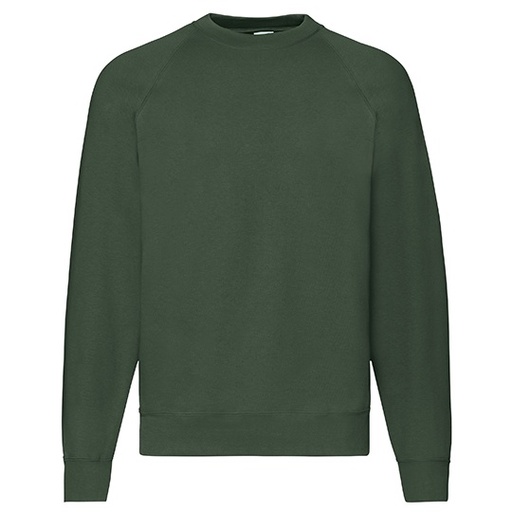 Bluza klasyczna raglanowa F304 - Bottle Green