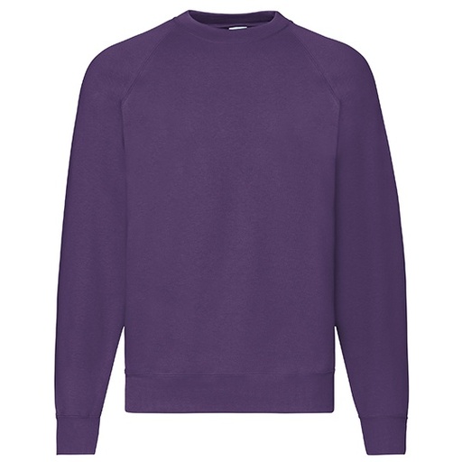 Bluza klasyczna raglanowa F304 - Purple