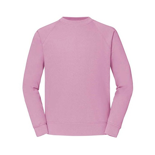 Bluza klasyczna raglanowa F304 - Light Pink