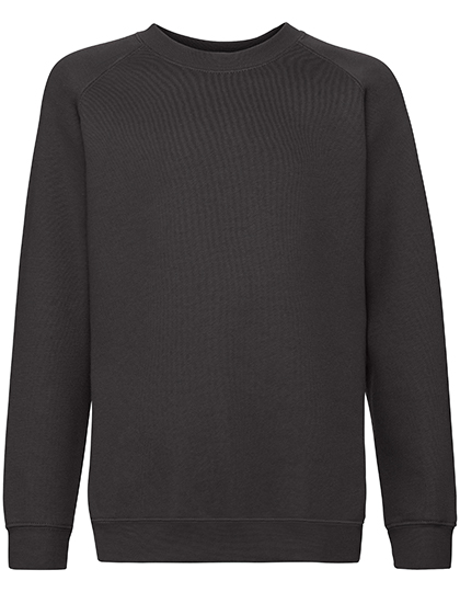 Dziecięca bluza Premium Raglan  - Black