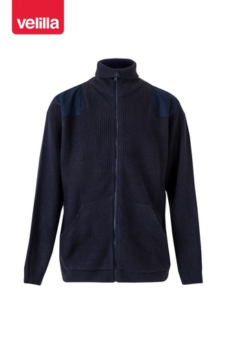 Sweter z wysokim kołnierzem 102 - MARINE BLUE 01
