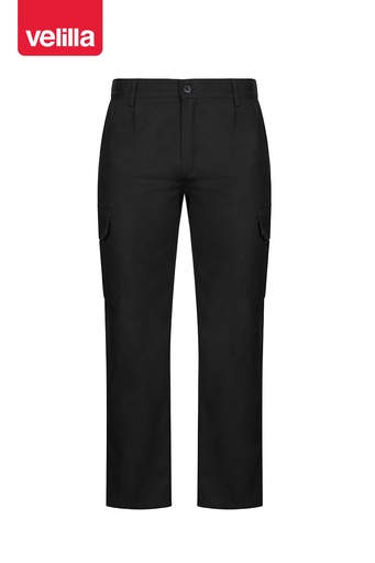 Spodnie z wieloma kieszeniami 103013 - BLACK 00