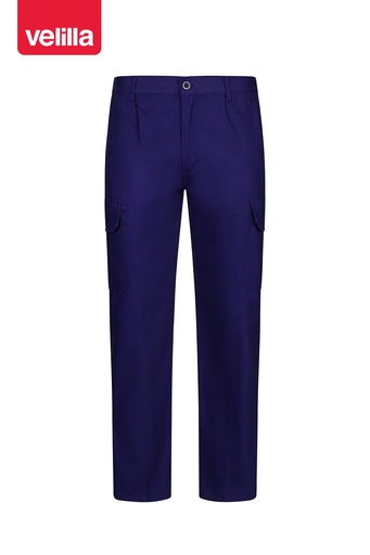 Spodnie z wieloma kieszeniami 103013 - ROYAL BLUE 09
