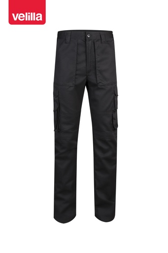 Spodnie z wieloma kieszeniami 103016 - BLACK 00