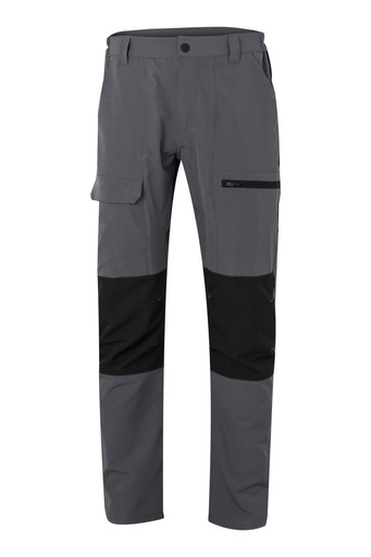 Spodnie dwukolorowe stretch 103022S - GREY/BLACK 08/00