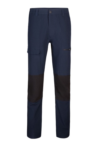 Spodnie dwukolorowe stretch 103022S - NAVY BLUE/BLACK 61/00
