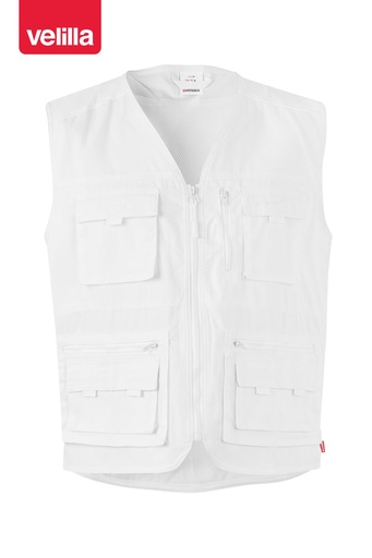 Kamizelka z wieloma kieszeniami 105901 - WHITE 07