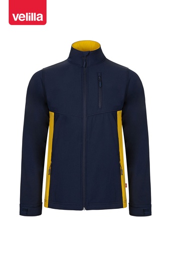 Kurtka softshell 106004 - NAVY BLUE/YELLOW 61/17