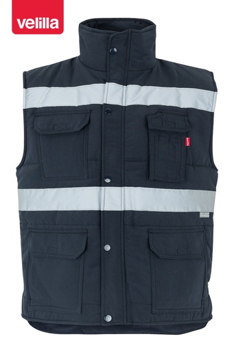 Kamizelka z wieloma kieszeniami z odblaskami 205904 - NAVY BLUE 61