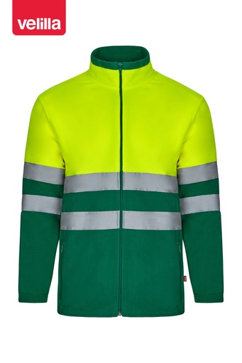 Polar dwukolorowy z odblaskami 301503 - GREEN/HI-VIS YELLOW 02/20