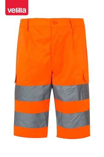 Spodenki z wieloma kieszeniami z odblaskami 303005 - HI-VIS ORANGE 19