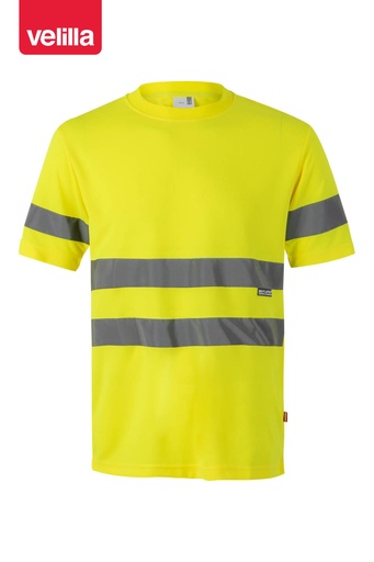 Koszulka z krótkim rękawem z odblaskami 305505 - HI-VIS YELLOW 20