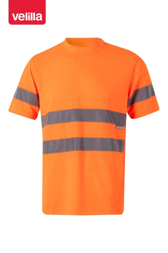 Koszulka z krótkim rękawem z odblaskami 305602 - HI-VIS ORANGE 19