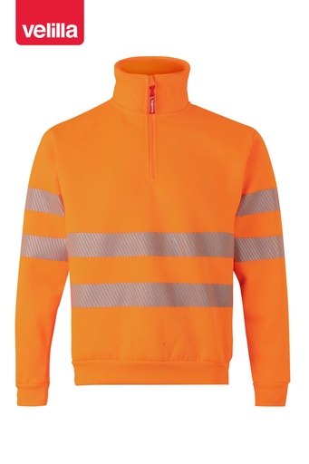 Bluza z krótkim zamkiem z odblaskami 305704 - HI-VIS ORANGE 19