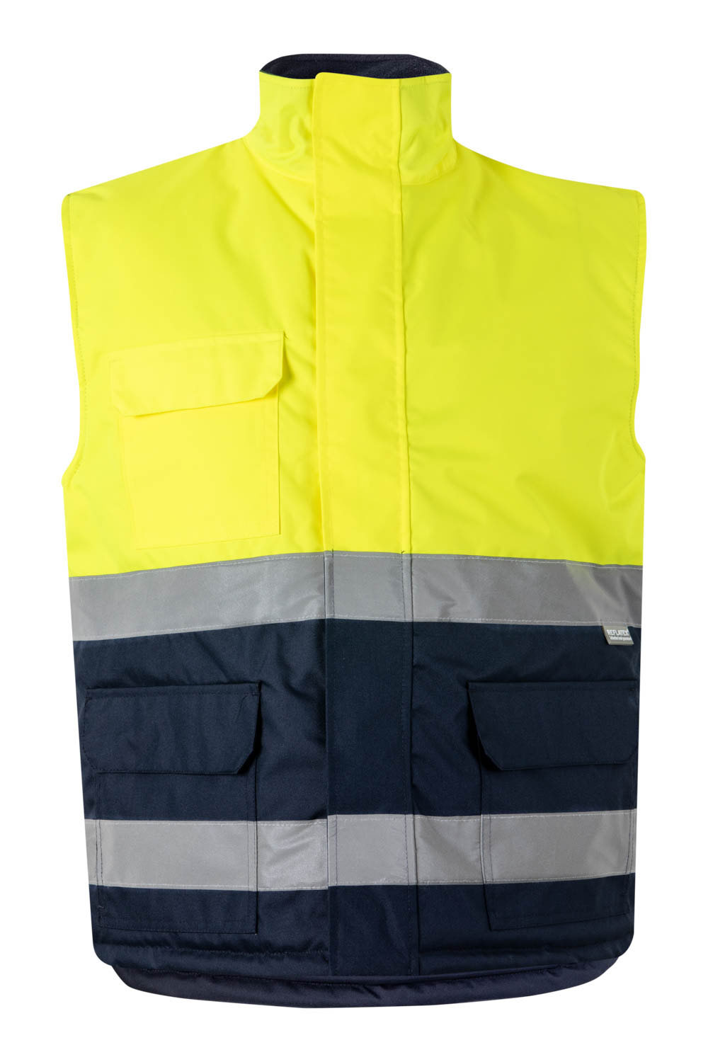 Kamizelka dwukolorowa z odblaskami 305902 - NAVY BLUE/HI-VIS YELLOW 61/20