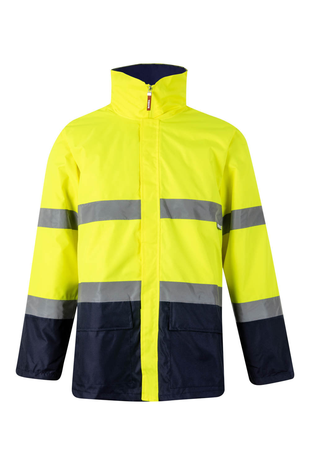 Kurtka dwukolorowa 306002 - MARINE BLUE/HI-VIS YELLOW 01/20