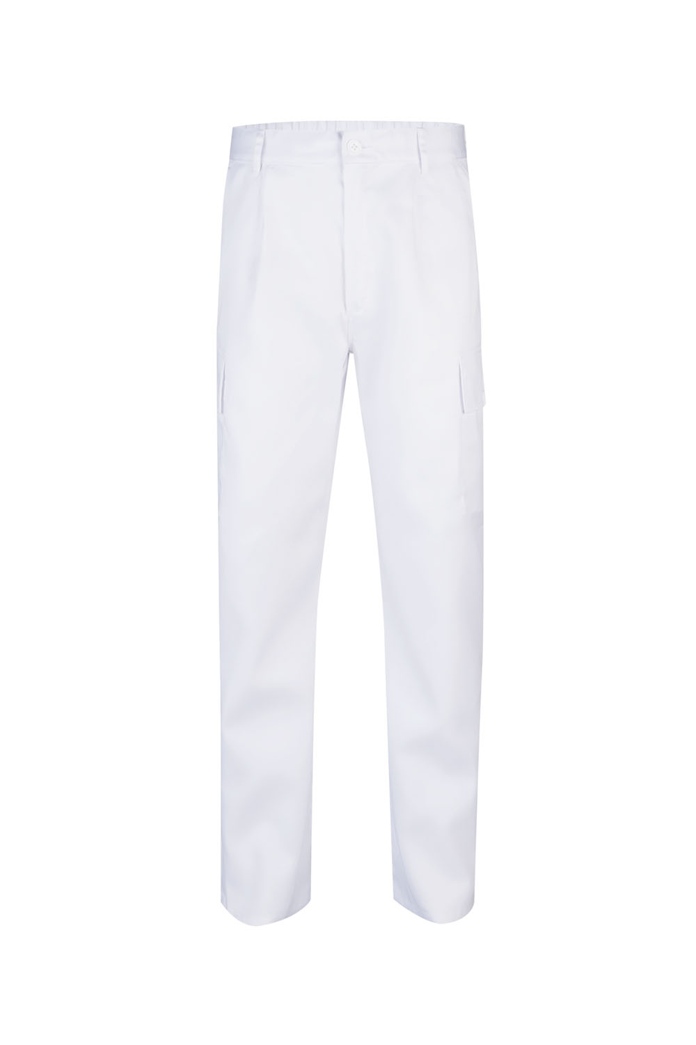 Spodnie z wieloma kieszeniami 31601 - WHITE 07